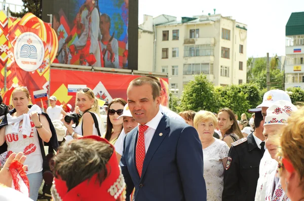 Cheboksary, Rusya - 24 Haziran 2016: Çuvaşistan Ignatiev başkanı — Stok fotoğraf