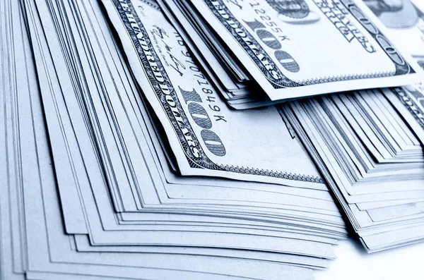 Παρτίδες των εκατό των λογαριασμών του δολαρίου. — Φωτογραφία Αρχείου