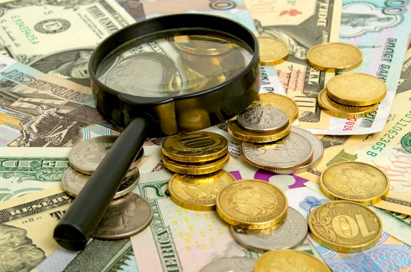 Ruble exchange rate. — Stock Photo, Image