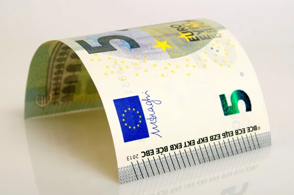 Cinco euros . — Fotografia de Stock