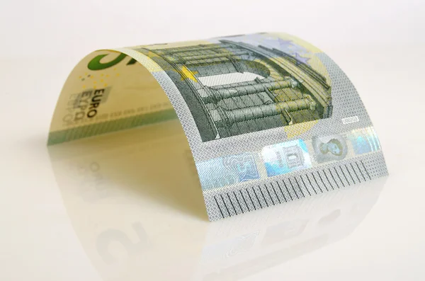 Fünf Euro. — Stockfoto