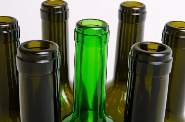 Botellas de vidrio . — Foto de Stock