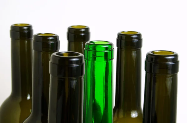 Botellas de vidrio para uso industrial . — Foto de Stock