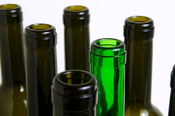 Glass bottles for industrial utilization. — Stock Photo, Image