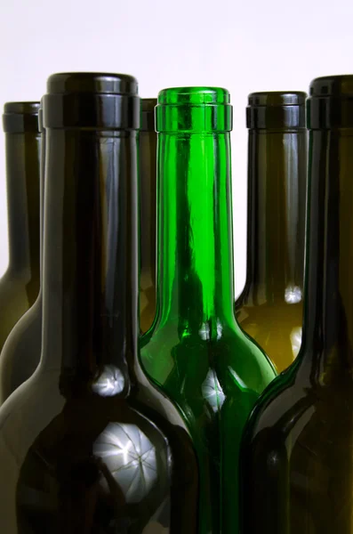 Glass bottles for industrial utilization. — Stock Photo, Image