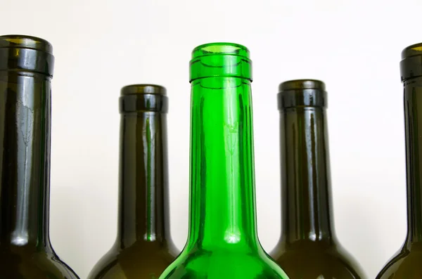 Glass bottles for industrial utilization. — Stock Photo, Image