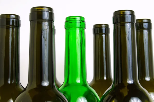 Glass bottles for industrial utilization. — Stock Photo, Image