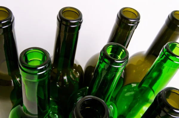 Cam şişeler endüstriyel kullanım için.