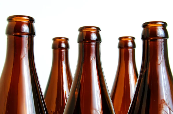 Glass bottles for industrial utilization. — Stock Photo, Image