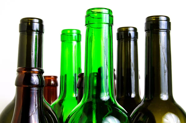 Glass bottles for industrial utilization. — Stock Photo, Image