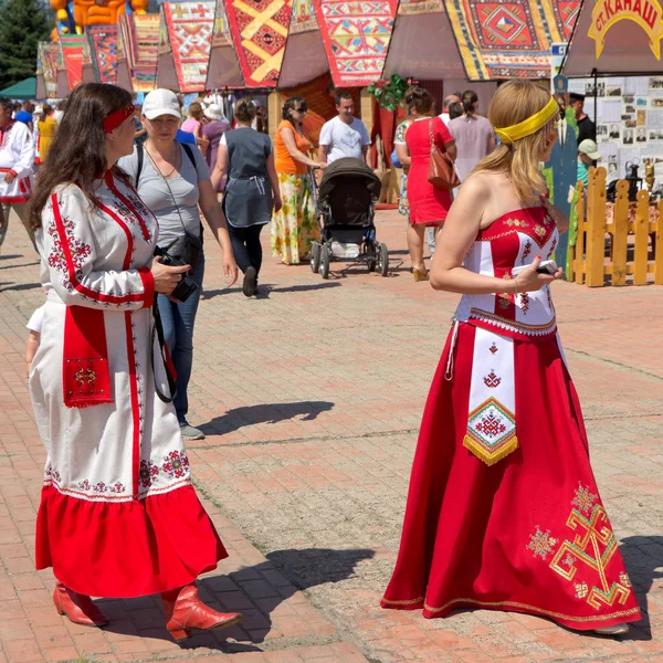 Чебоксары, Россия - 24 июня 2015 г.: День Республики C — стоковое фото