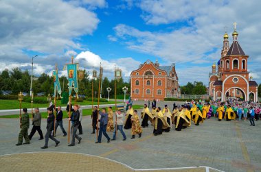 Novocheboksarsk, Rusya - 16 Ağustos 2015: AR Toplantı