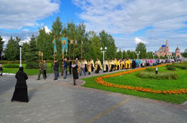 Novocheboksarsk, Rusya - 16 Ağustos 2015: AR Toplantı
