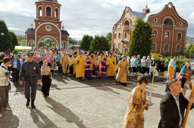 Novocheboksarsk, Rusya - 16 Ağustos 2015: AR Toplantı