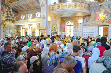 Novocheboksarsk, Rusya - 16 Ağustos 2015: AR Toplantı