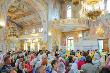 Novocheboksarsk, Rusya - 16 Ağustos 2015: AR Toplantı