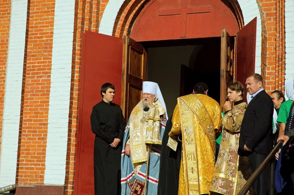 Novocheboksarsk, Rusia - 16 de agosto de 2015: la reunión del AR — Foto de Stock