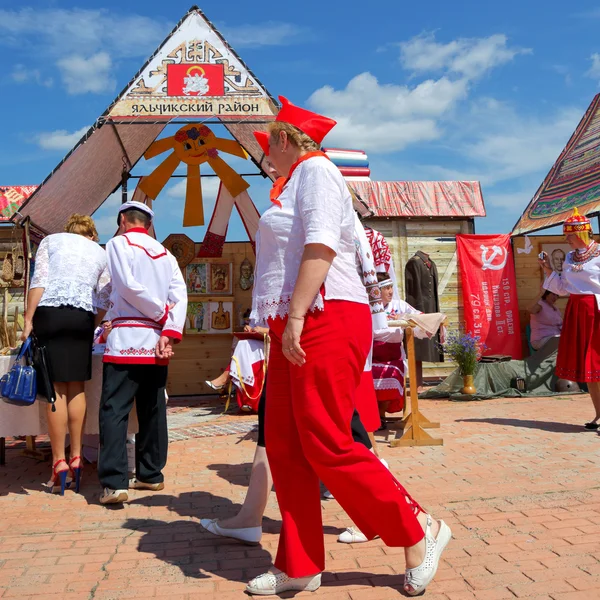 Cheboksary, Russia - 24 giugno 2015: Giornata della Repubblica di C — Foto Stock