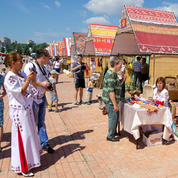 Cheboksary, Russia - June 24, 2015: The Day of the Republic of C — Stock Photo, Image