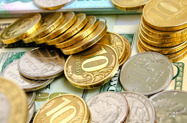 Ruble exchange rate. — Stock Photo, Image