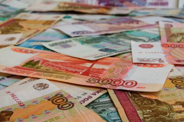 Nakit Rus ruble.