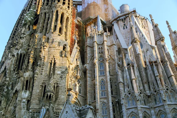 Basílica e Iglesia Expiatoria de la Sagrada Familia (Sagrada Familia) ) — Foto de Stock