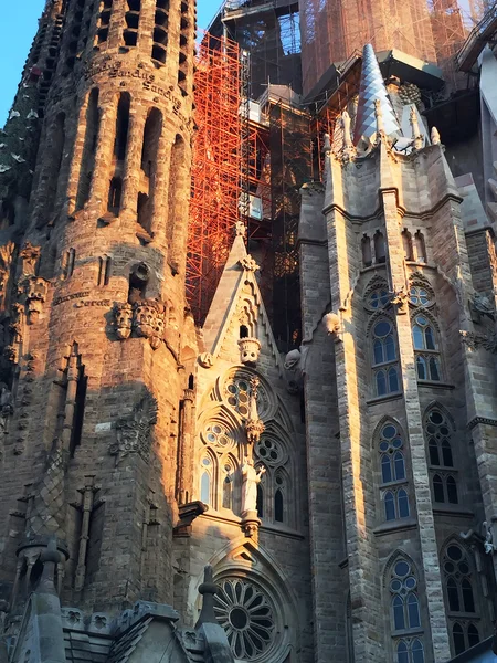 Basílica e Iglesia Expiatoria de la Sagrada Familia (Sagrada Familia) ) — Foto de Stock