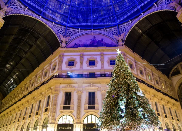 Торговый центр The Galleria Vittorio Emanuele II — стоковое фото