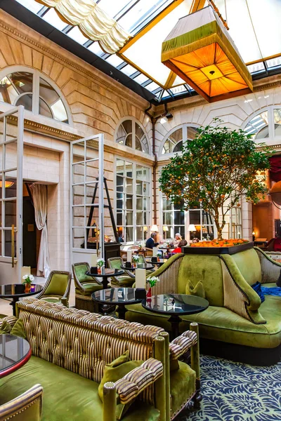 Frankrike Bordeaux Maj 2019 Elegant Inredning Intercontinental Grand Hotel Bordeaux — Stockfoto