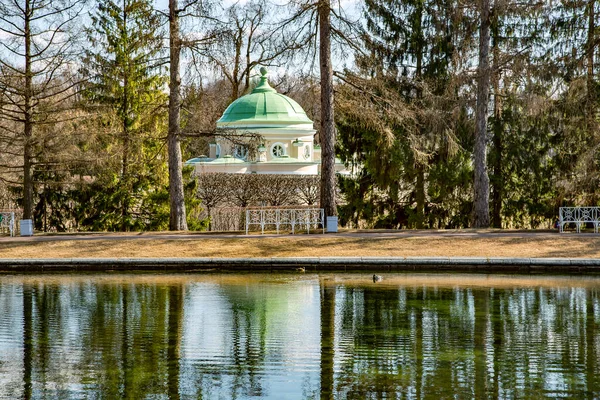 Palais Catherine Était Pavillon Été Rococo Des Tsars Russes Grand — Photo