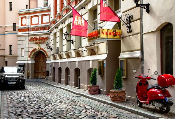 Latvia Riga Mayis 2021 Baltık Bölgesinin Önemli Ticari Kültürel Tarihi — Stok fotoğraf