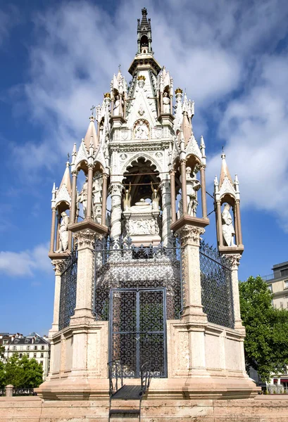 Brunswick Monument Est Mausolée Duc Charles Brunswick Genève Suisse — Photo