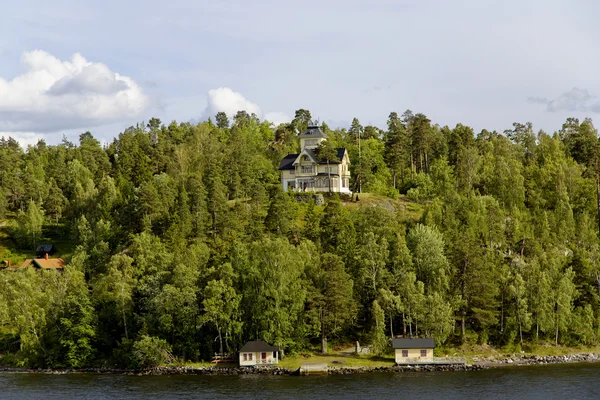 Landschaft auf Stockholmer Archipel — Stockfoto