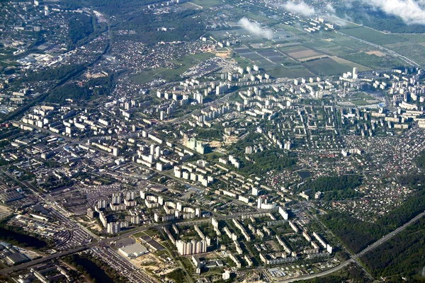 Kentin yukarıdaki görünüm Kiev, Ukrayna başkenti