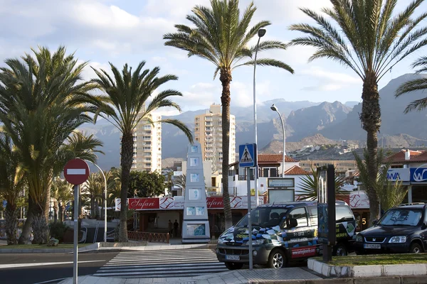 Πανοραμική θέα Playa de Las Americas, Τενερίφη — Φωτογραφία Αρχείου