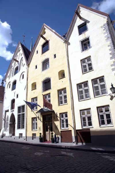 De tre systrarna är en central boutique hotel — Stockfoto