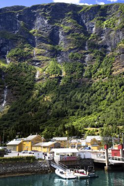 Sognefjord içinde Pier