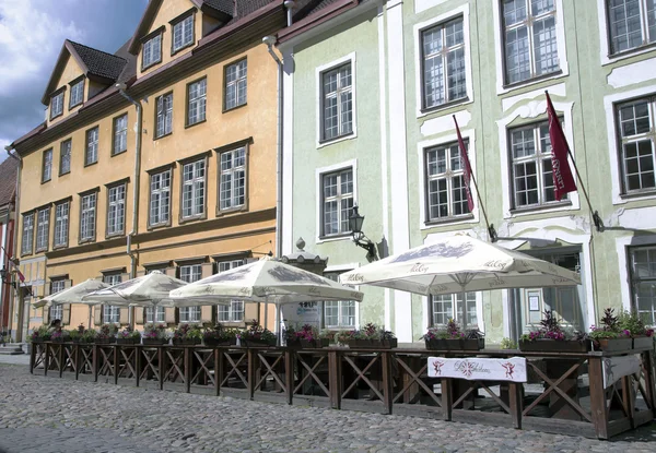 Restaurangen Le Chateau i gamla Tallinn — Stockfoto