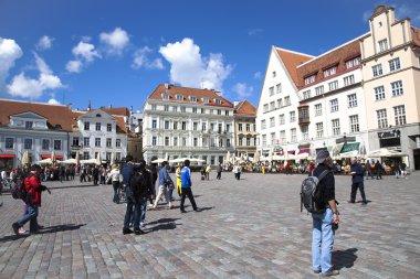 Belediye Meydanı eski Tallinn'mesire