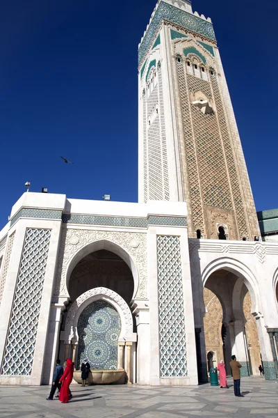 A Mesquita de Hassan II em Casablanca — Fotografia de Stock