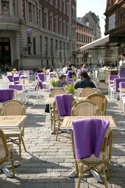 Summer patio on Dome of area — Stock Photo, Image