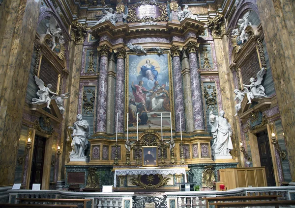 Biserica Romano-Catolică San Carlo al Corso — Fotografie, imagine de stoc