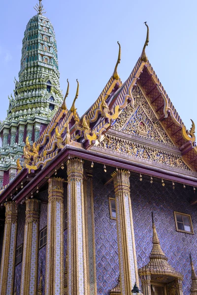 Wat Phra Kaew, Chrám smaragdového Buddhy — Stock fotografie