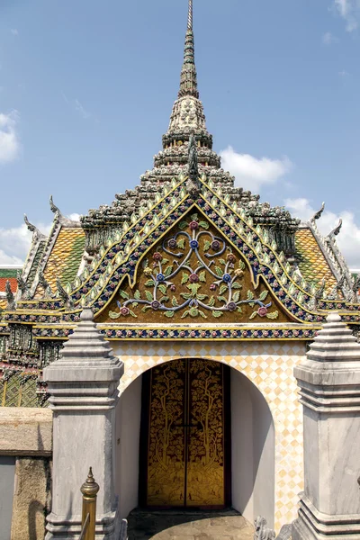 Wat Phra Kaew, świątyni Szmaragdowego Buddy — Zdjęcie stockowe