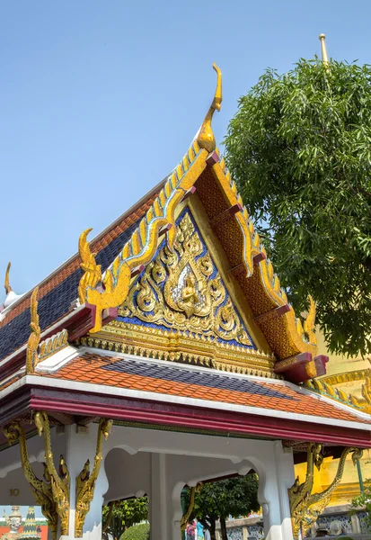 Wat Phra Kaew, Templo de Buda Esmeralda, Bangkok —  Fotos de Stock