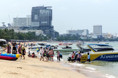 Pattaya city beach yakınındaki gezi kesiciler