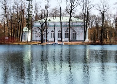 Summer pavilion Hermitage in Tsarskoe Selo clipart