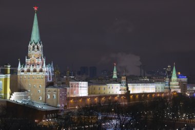 TROİTSKAYA (Trinity) kule Moskova Kremlin