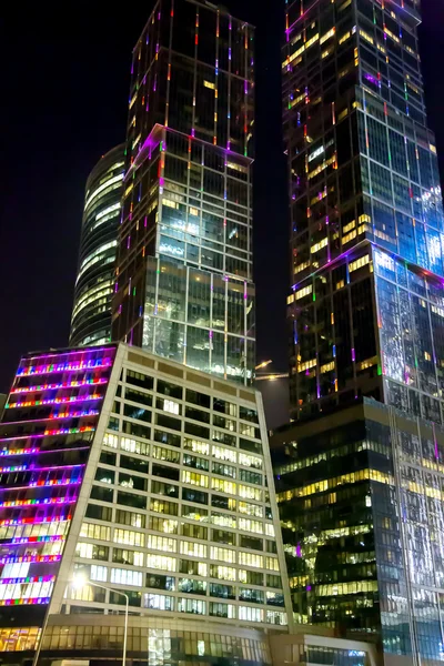 Das internationale Geschäftszentrum moskau-stadt — Stockfoto