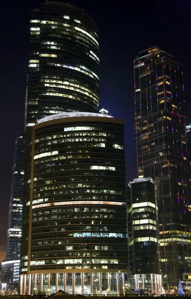 The Moscow international business centre Moscow-city — Stock Photo, Image